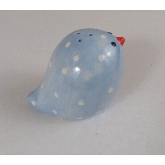 Tag Blue Polka Dot & Green Floral Spring Chicks 2" Salt & Pepper Shakers - Picture 3 of 13